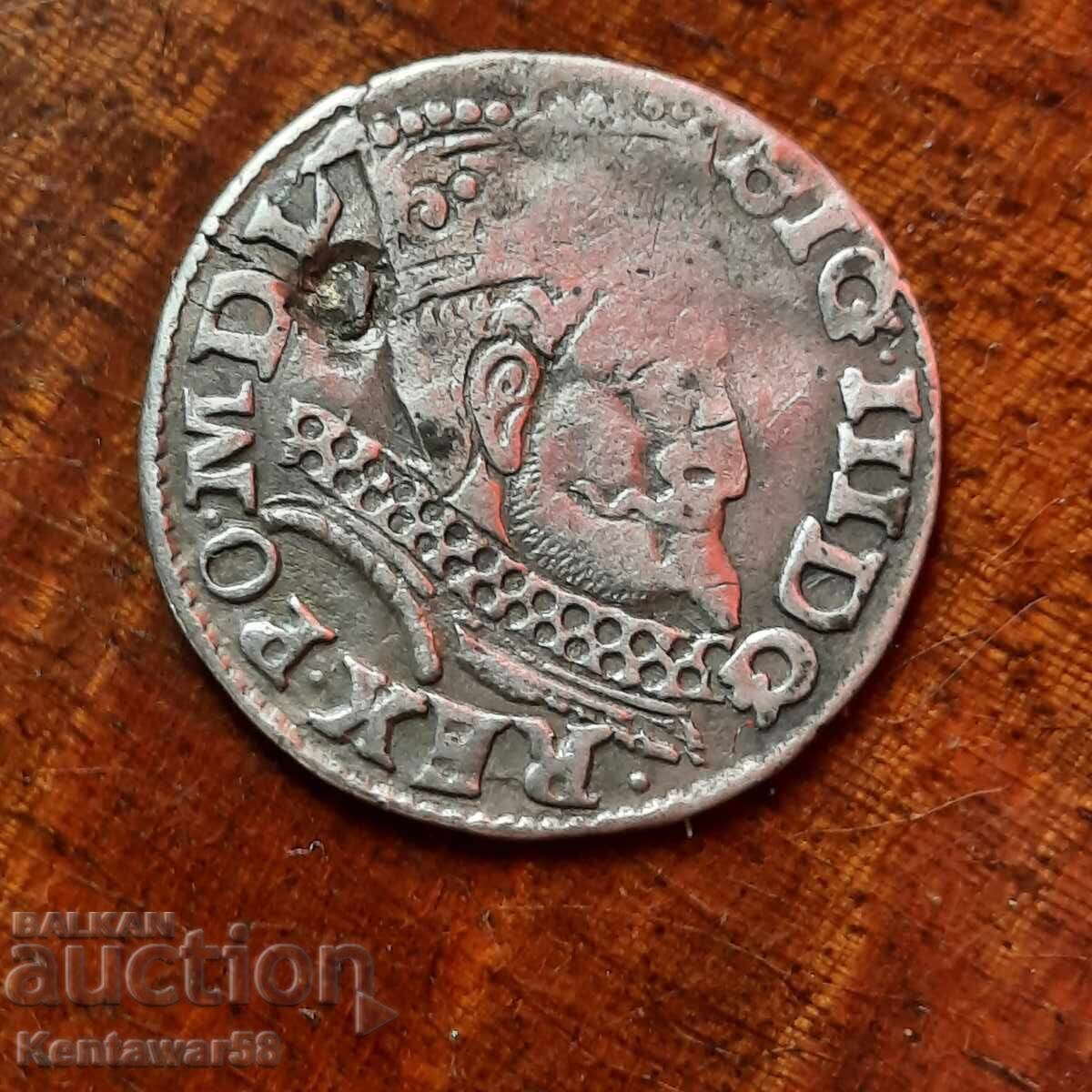 Sigismund al III-lea, troiak, argint
