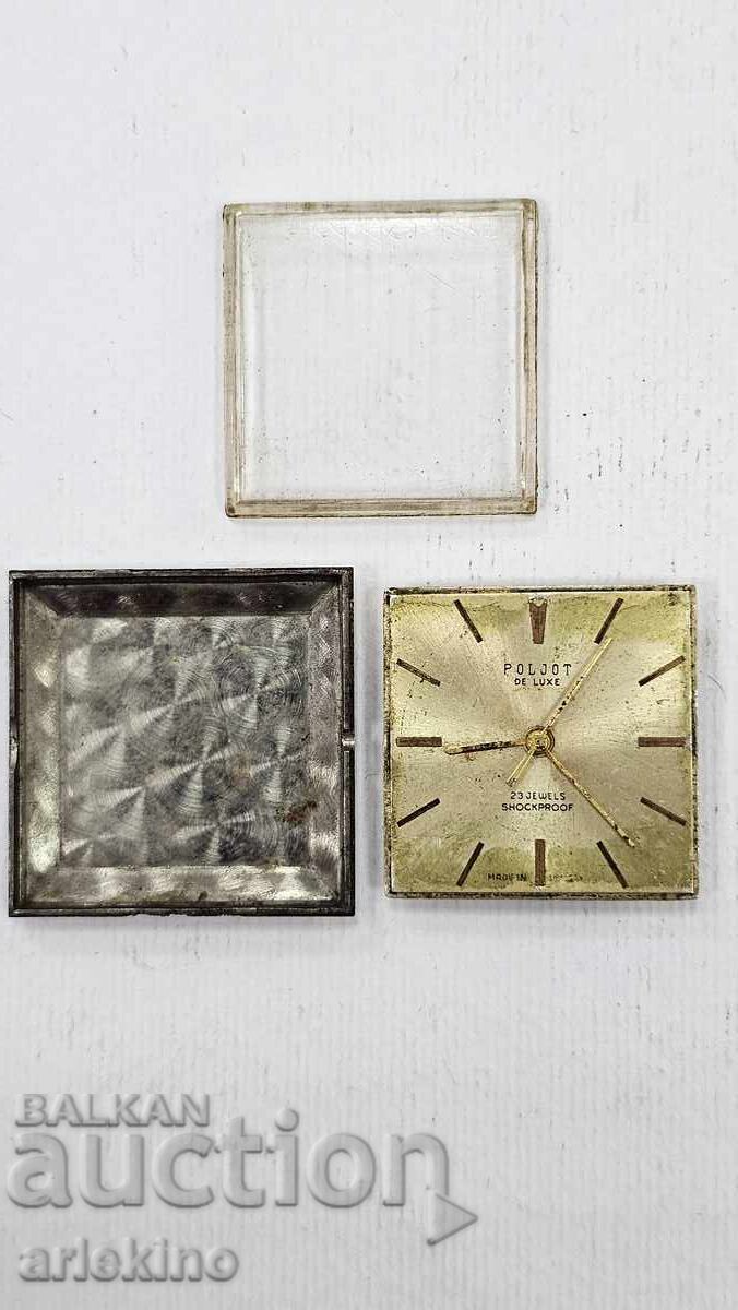 Δημοπρασία Μηχανισμός για χειροκίνητο ρολόι ΕΣΣΔ Poljot DE Luxe