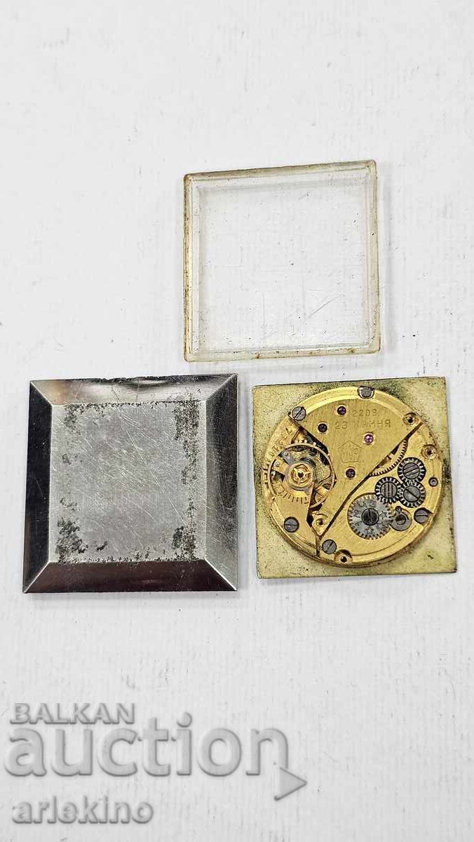 Movement for manual USSR Poljot DE Luxe watch - 5