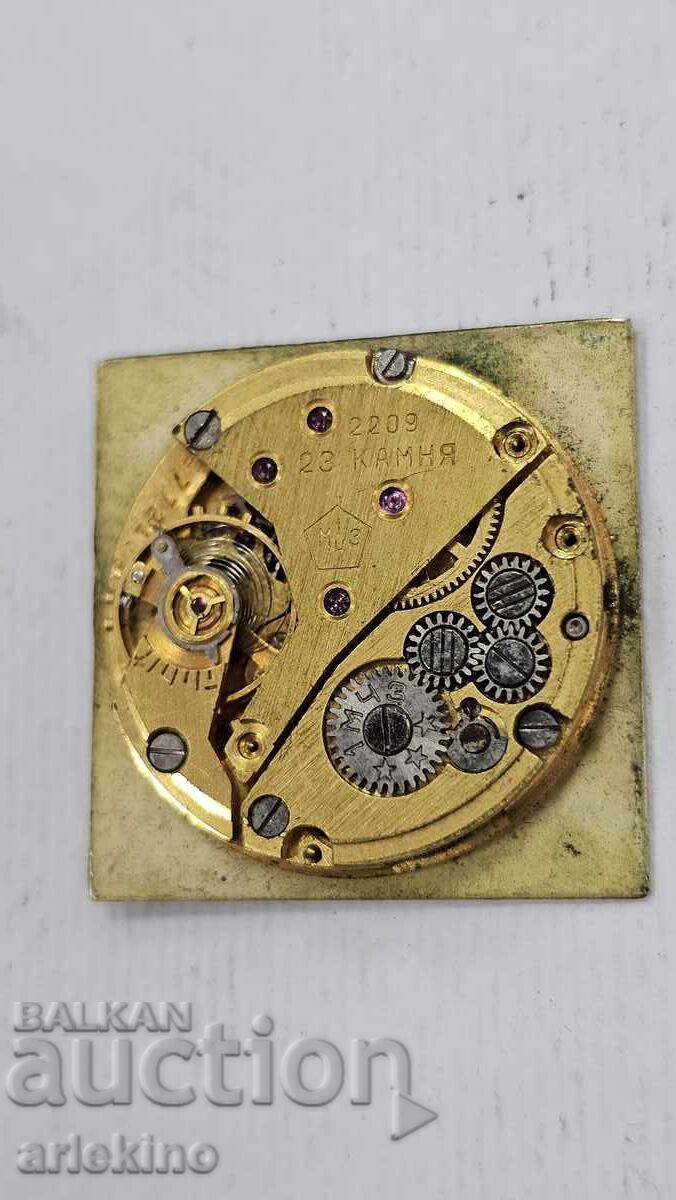Movement for manual USSR Poljot DE Luxe watch - 6