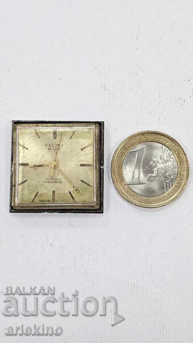 Movement for manual USSR Poljot DE Luxe watch - 7
