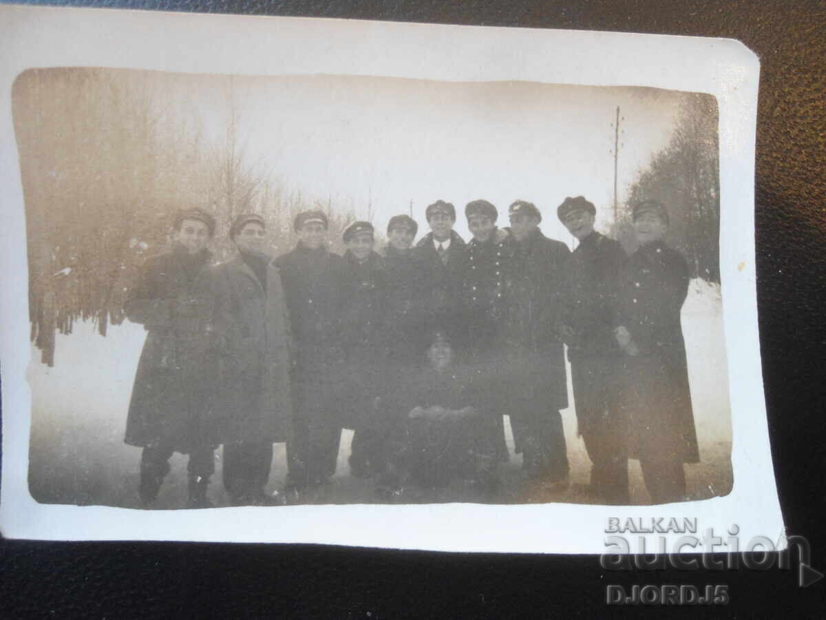 Fotografie veche, 27.XII.1929, Sofia, Din „Grădina Borisova”