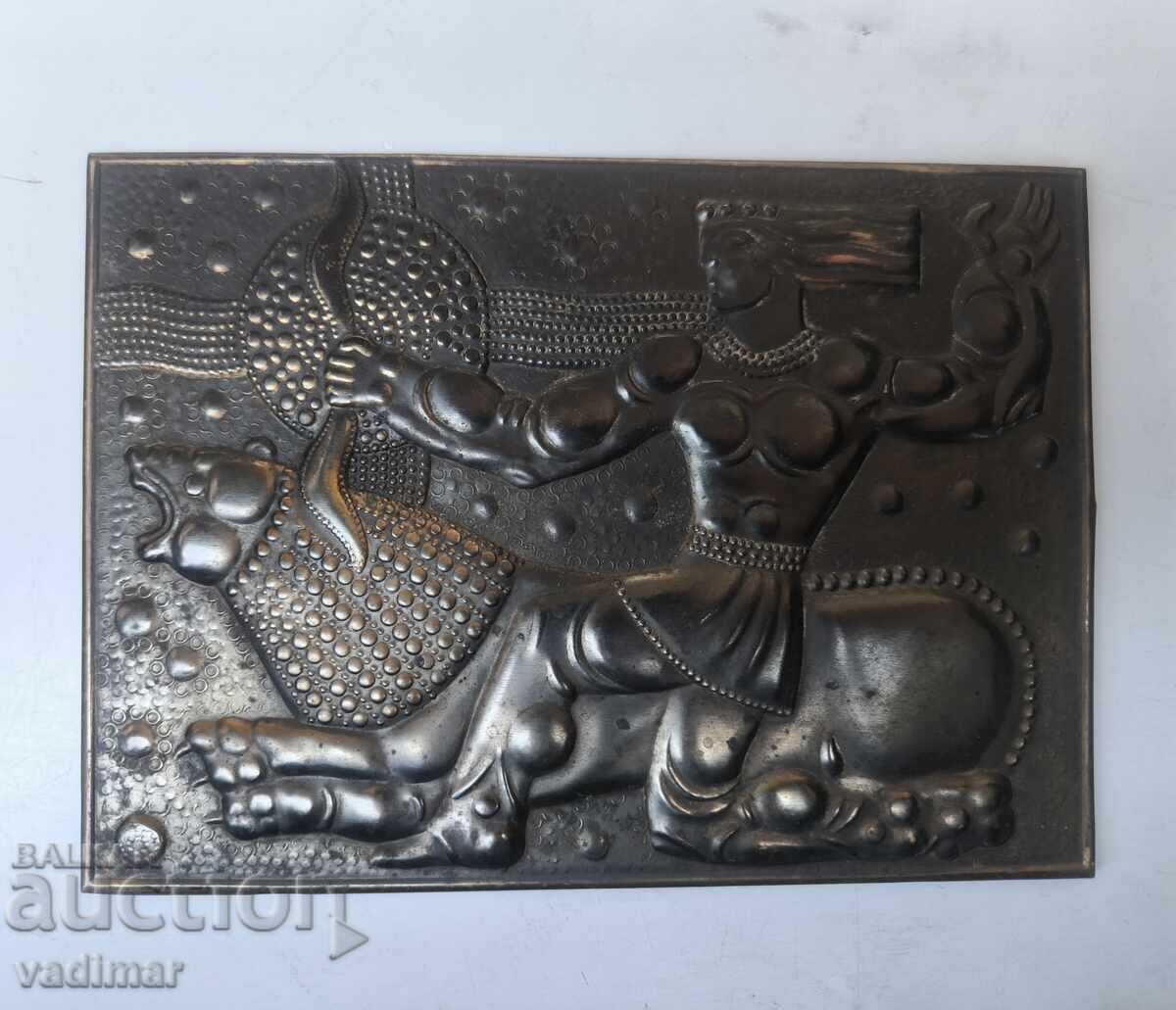 PANOU DIN CUPRU ANTIC