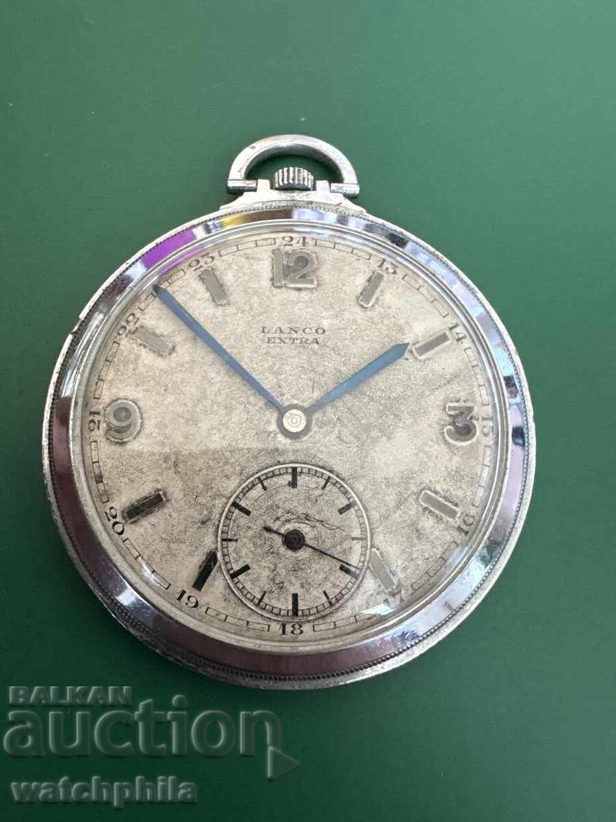Lanco extra Σπάνιο ελβετικό ρολόι τσέπης