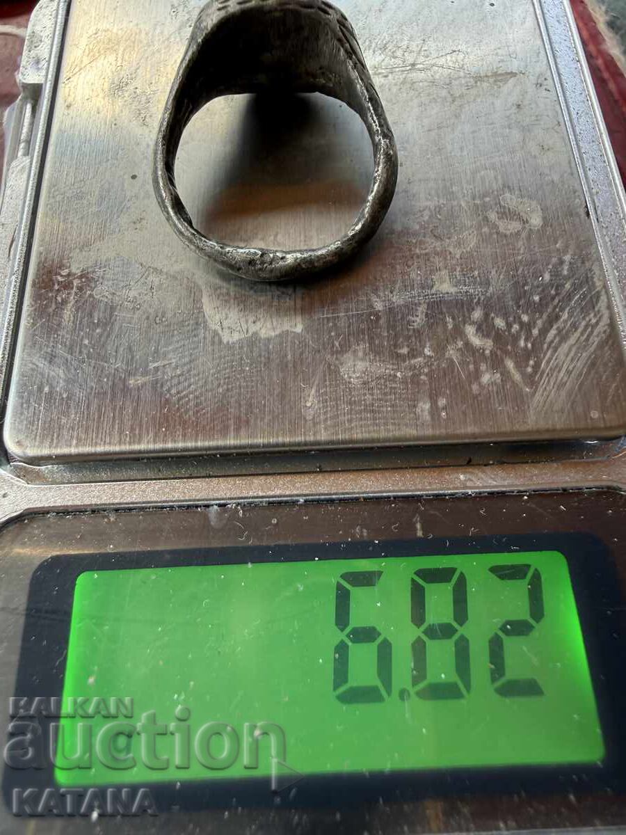 Delivery of Old Turkish silver ring Delivery of Old Turkish silver ring