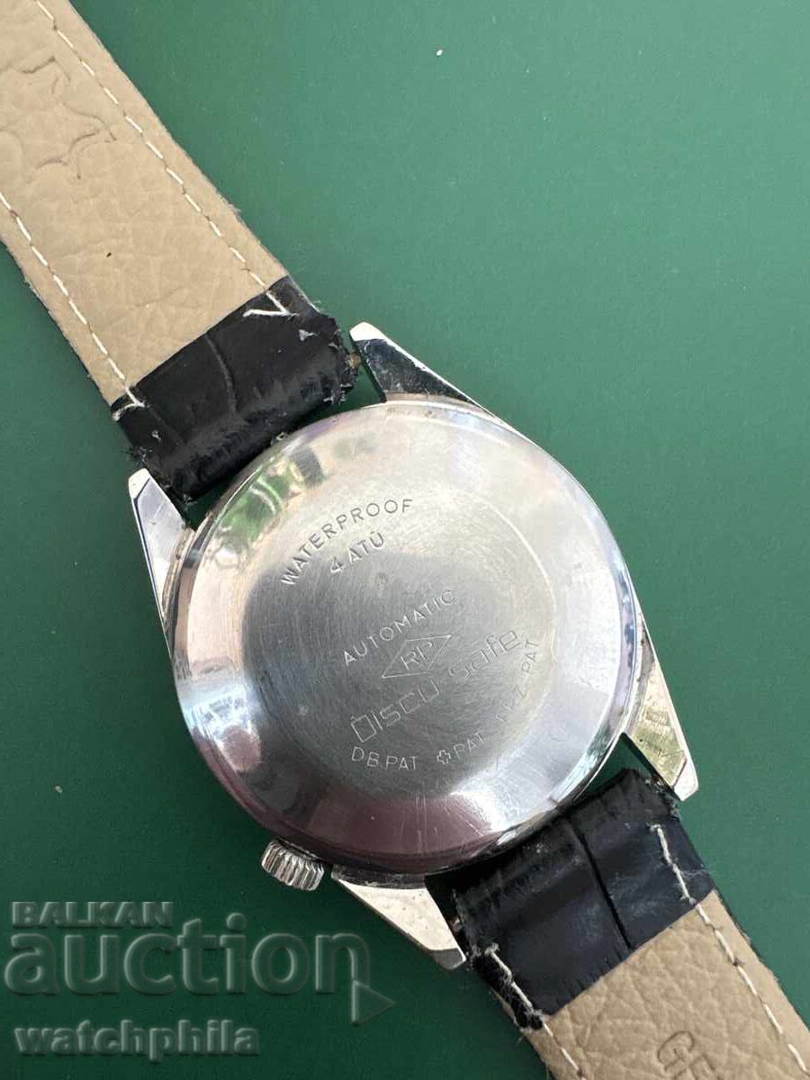 Αυτόματο ανδρικό ρολόι Fricima. Λειτουργεί. Σπάνιο με τιμή € 3.00 | 5.87 BGN Αυτόματο ανδρικό ρολόι Fricima. Λειτουργεί. Σπάνιο με τιμή € 3.00 | 5.87 BGN