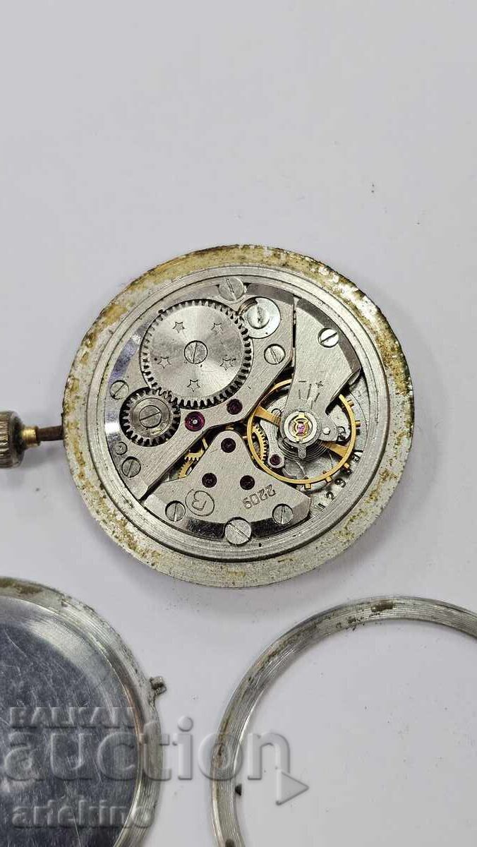 Manual mechanism for a USSR Vostok watch - 6 Manual mechanism for a USSR Vostok watch - 6