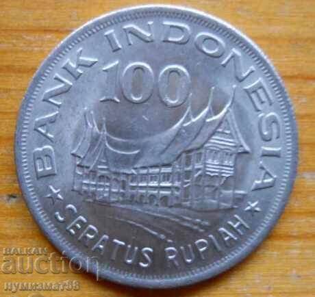 100 Rupees 1978 - Indonesia