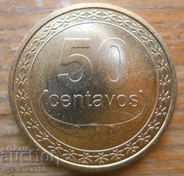 50 centavos 2013 East Timor
