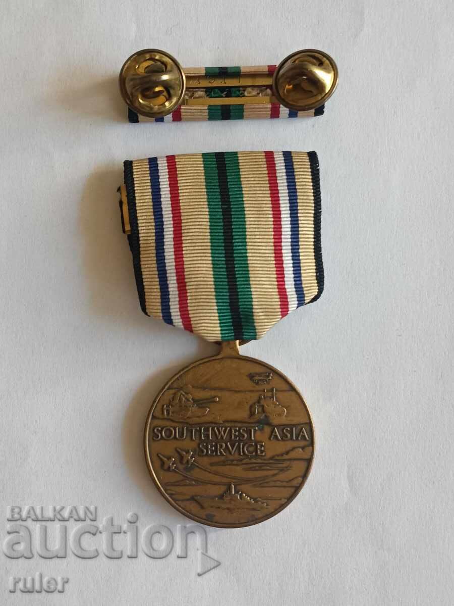 Livrarea Medalie pentru serviciul în Asia de Sud-Vest a Statelor Unite 1991