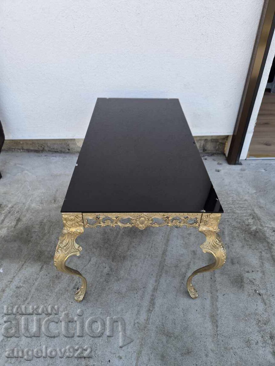 Аукцион Красива винтидж барокова холна маса масив!!!