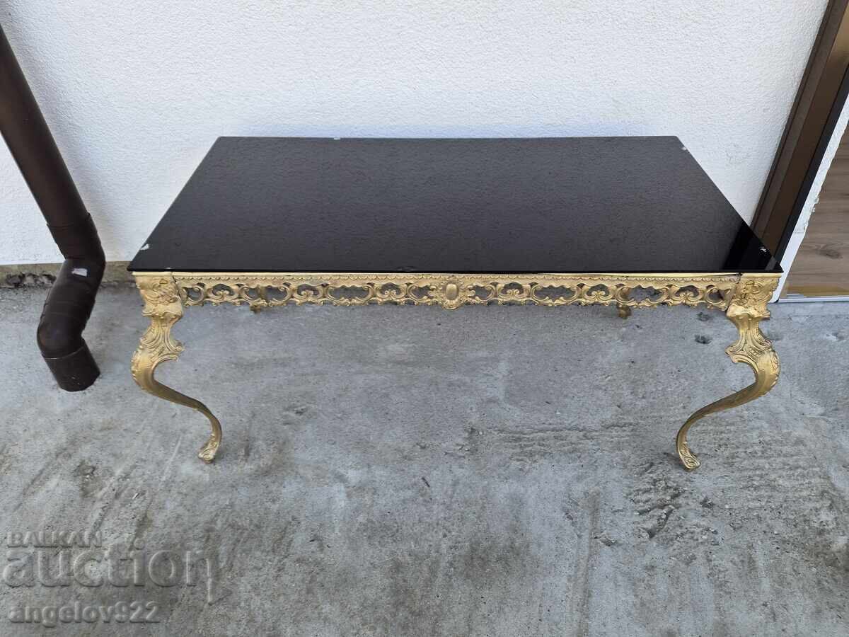 Доставка на Красива винтидж барокова холна маса масив!!!