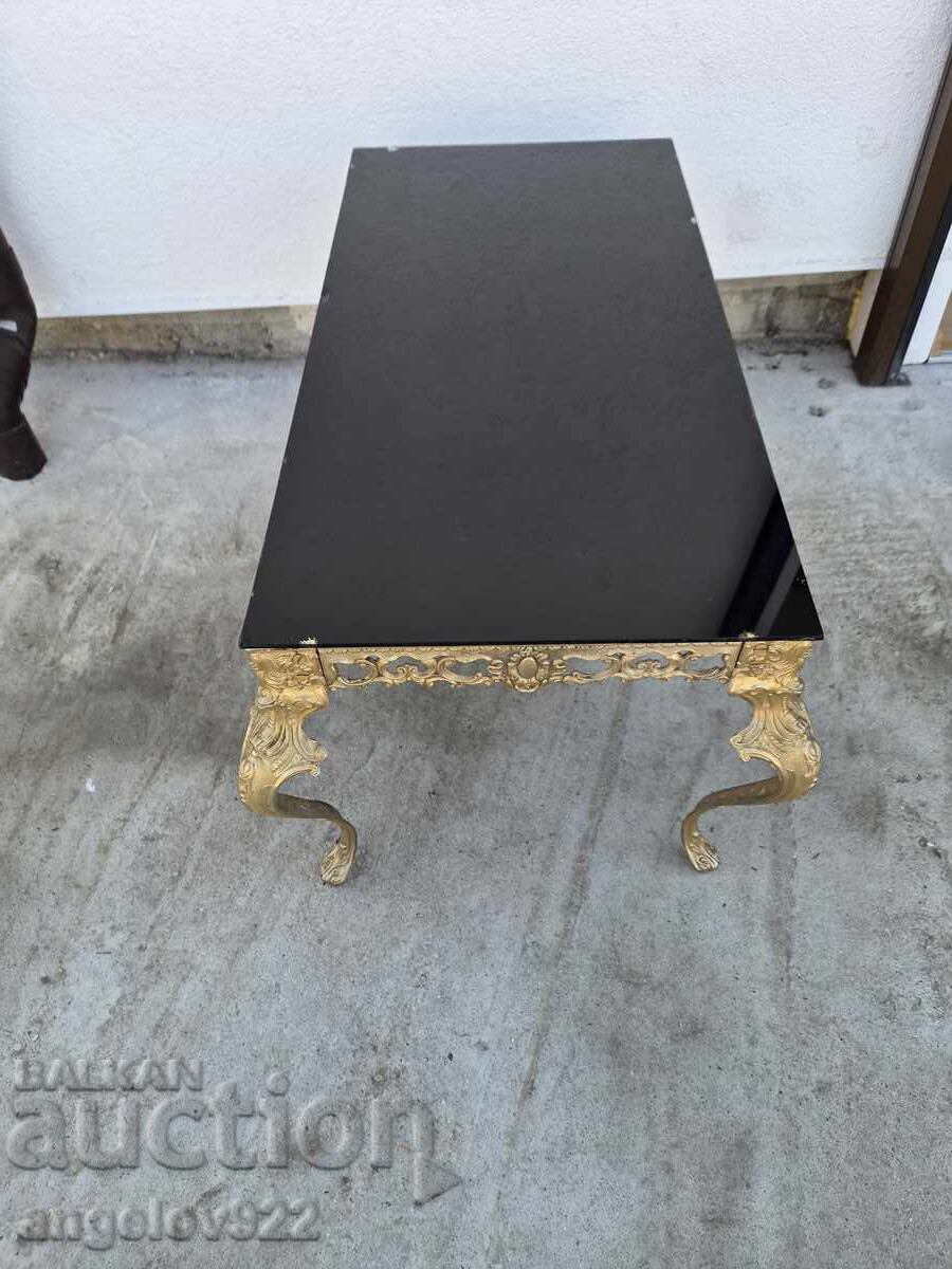 Красива винтидж барокова холна маса масив!!! - 6