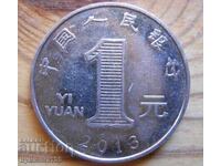 1 γιουάν 2013 - Κίνα