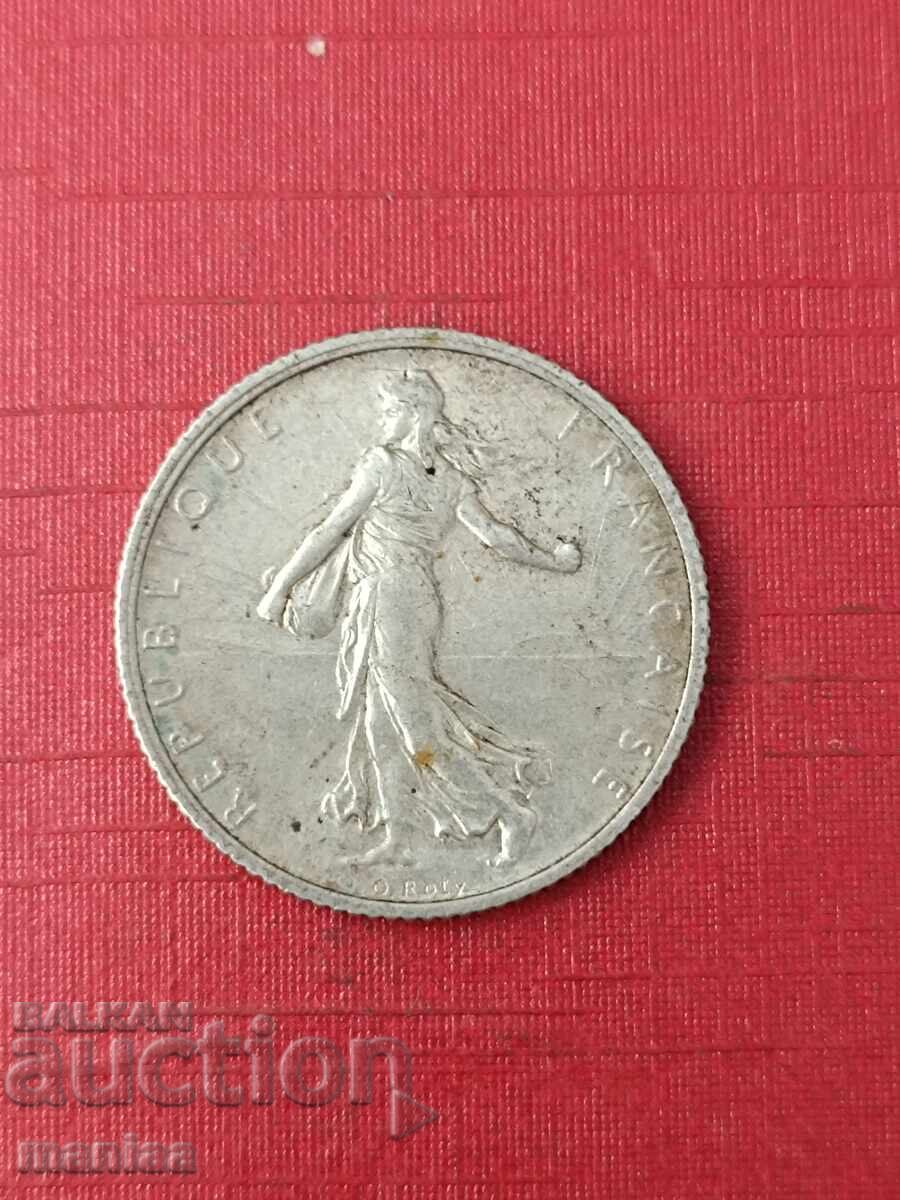 1 franc 1917. Argint! - 5 1 franc 1917. Argint! - 5