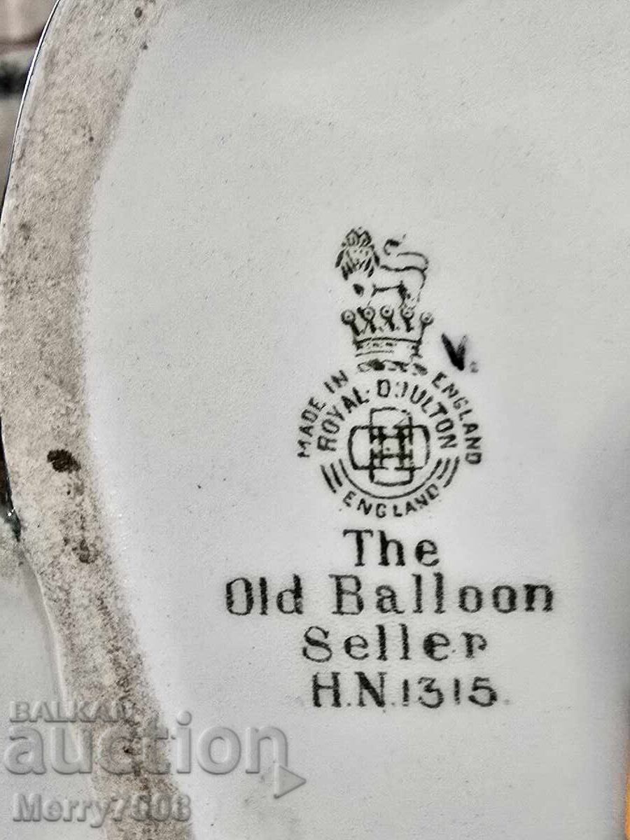 Livrarea Royal Doulton - „The Old Balloon Seller” (HN 1315) !!!