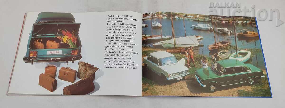 BROȘURĂ FIAT POLONEZ 125p 197 - 6 BROȘURĂ FIAT POLONEZ 125p 197 - 6