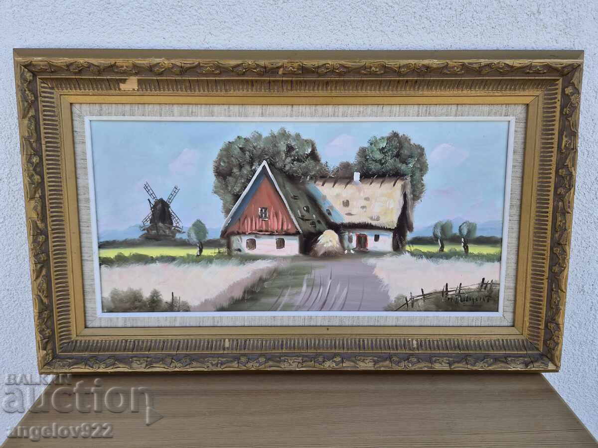 Δημοπρασία Πρωτότυπη ελαιογραφία σε καμβά!!!