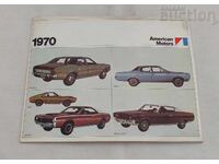 BROȘURĂ AMERICAN MOTORS 1970