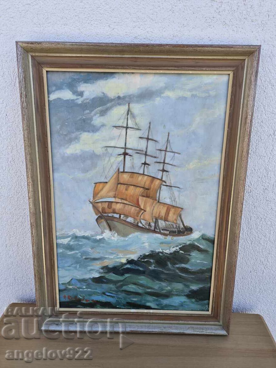 Original oil painting on phaser!!! with price € 1.61 | 3.15 BGN