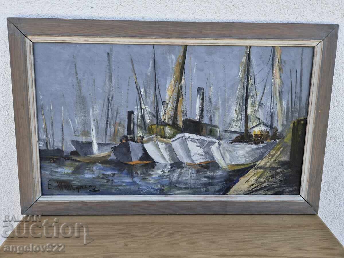 Licitație Pictura in ulei originala pe phaser!!!