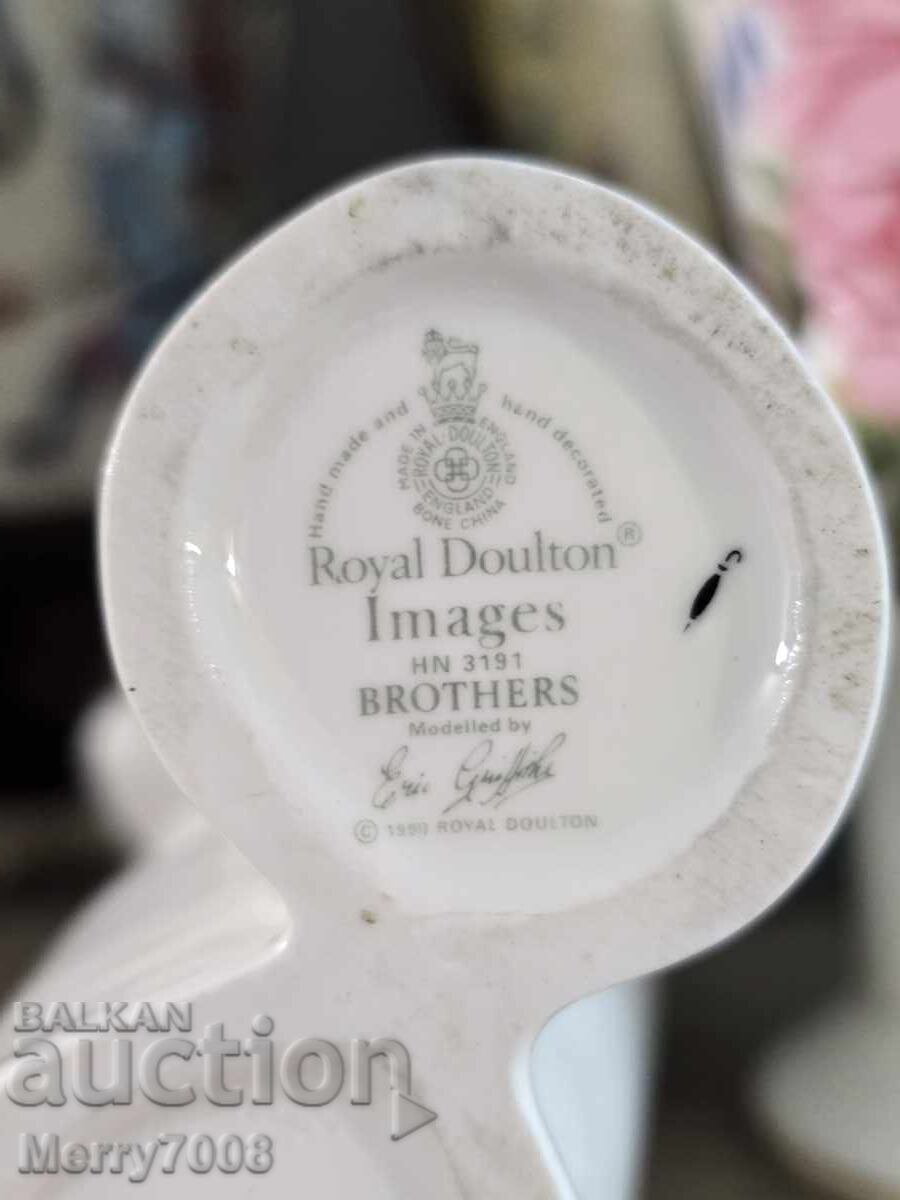Royal Doulton από τη σειρά "Images", μοντέλο "Brothers" (HN 3191) - 5