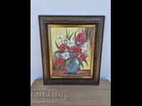 Авторска картина с маслени бои върху фазер!!!