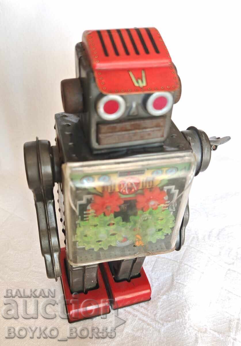 Аукцион Супер Рядка Японска Механична Играчка Робот Horikawa 1960те