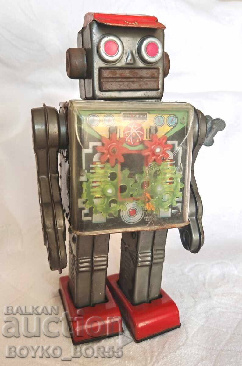 Jucărie mecanică robot japonez super rară Horikawa anii 1960
