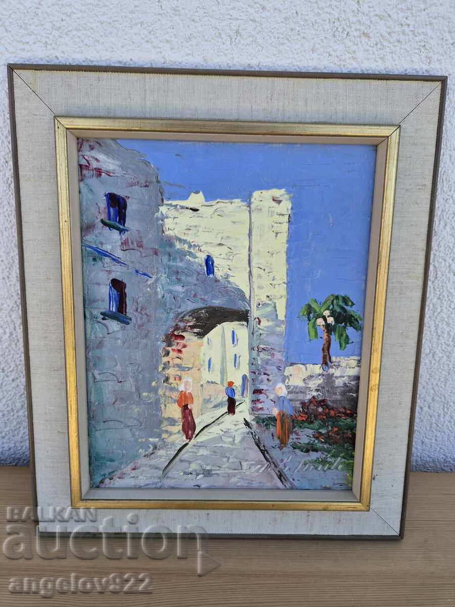 Авторска картина с маслени бои върху платно!!! с цена € 0.01 | 0.02 лв.