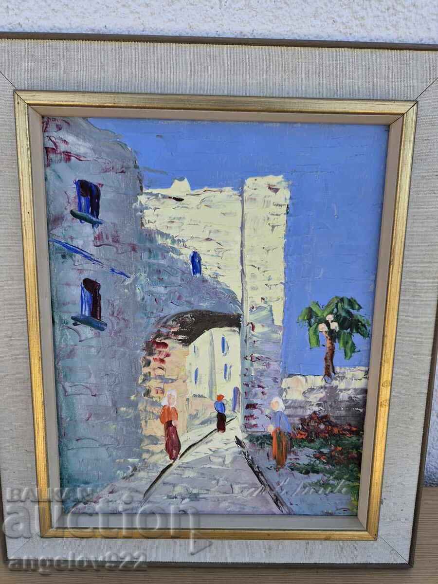 Доставка на Авторска картина с маслени бои върху платно!!!