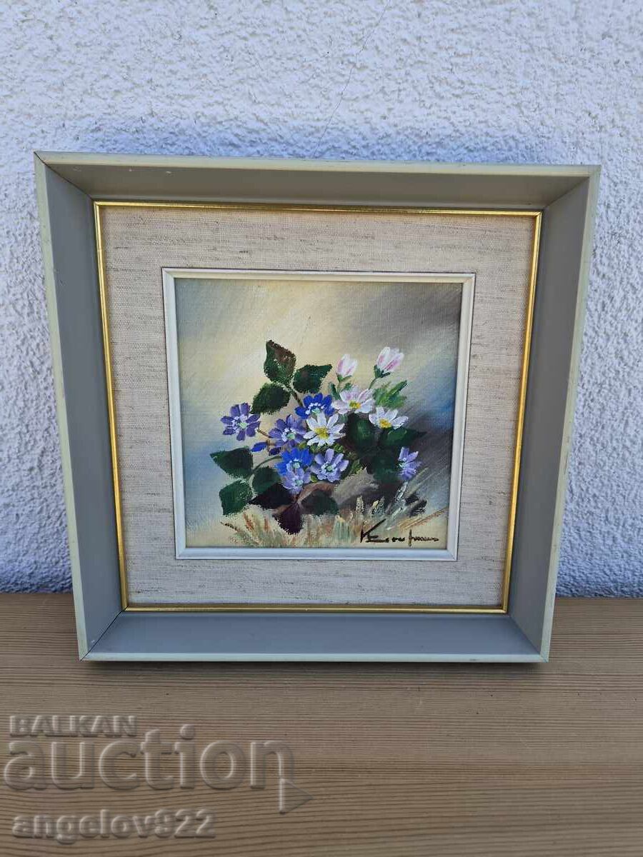 Original oil painting on canvas!!! with price € 0.01 | 0.02 BGN