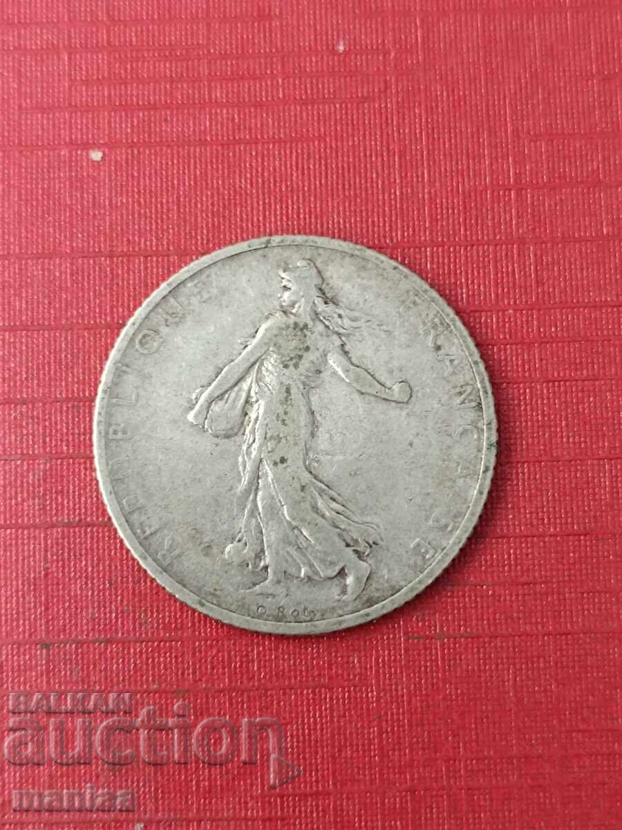 1 franc 1904. Argint! - 5 1 franc 1904. Argint! - 5