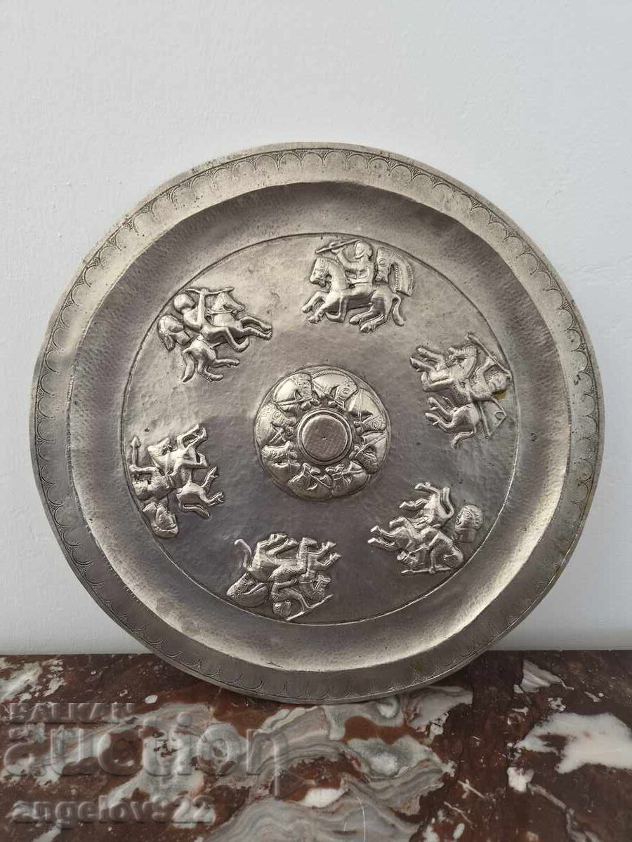 Licitație Panou de perete metalic reliefat!!!