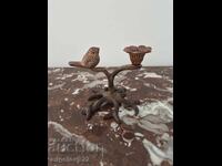 Frumos sfeșnic masiv din bronz!!!