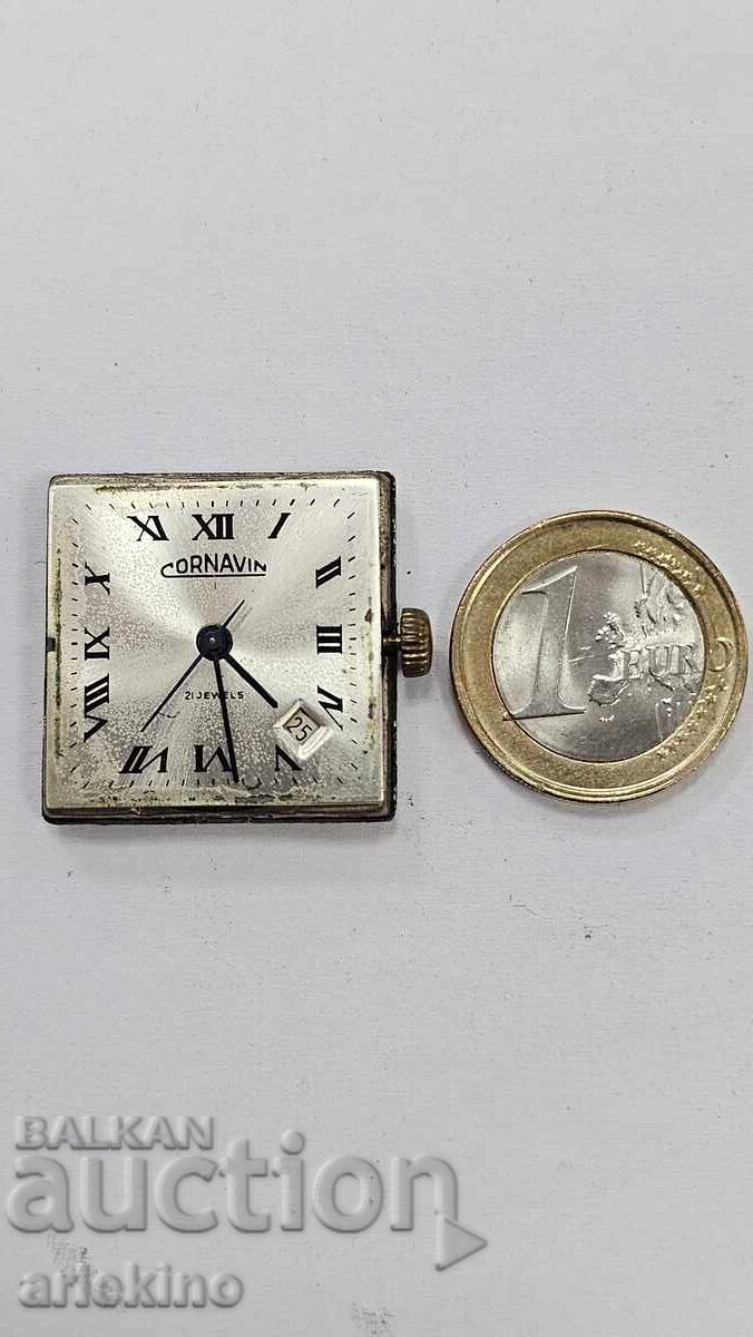 Μηχανισμός για χειροκίνητο ρολόι ΕΣΣΔ "CORNAVIN" - USSR - 7