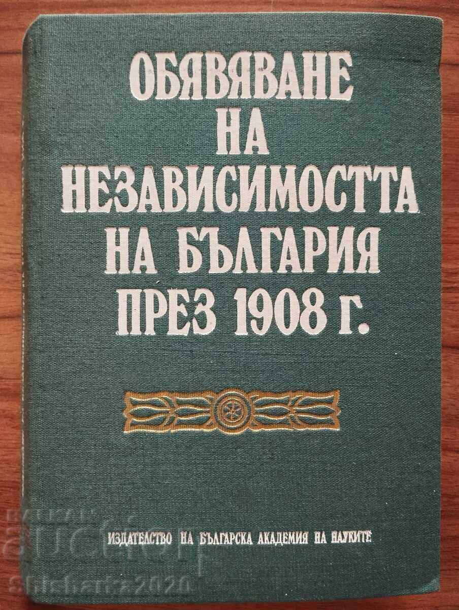 Proclamarea Independenței Bulgariei în 1908