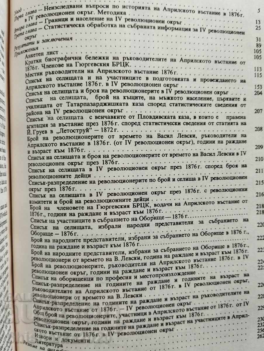 Licitație Compoziția numerică, socială și de clasă a revoluționarilor în [Revolta din] Aprilie