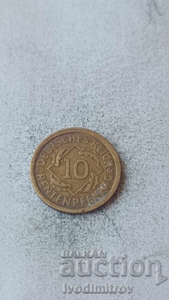Γερμανία 10 ράιχσπφενιγκ 1924 A