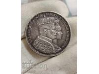 1 талер  1861 година Коронация