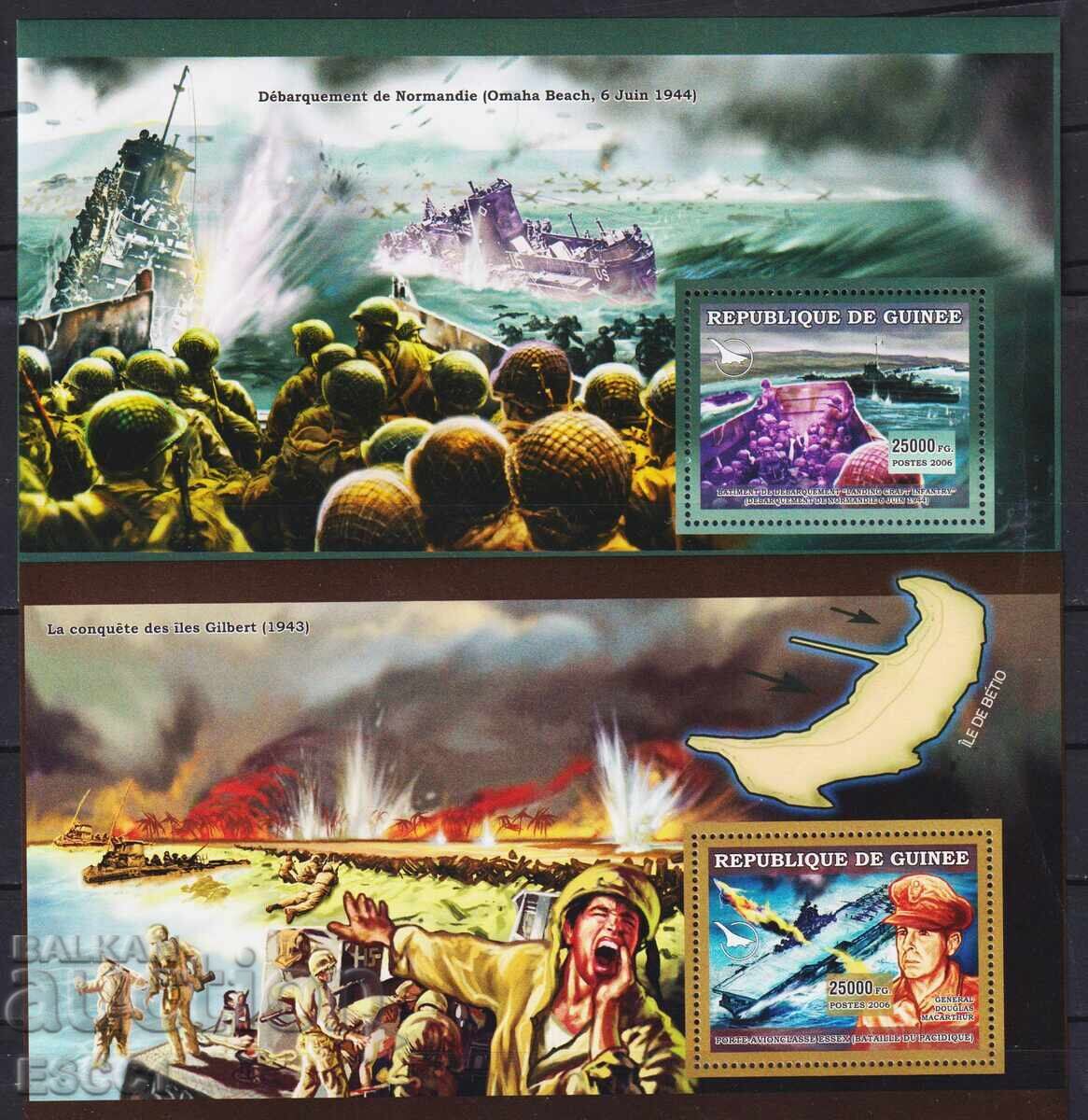 Clean blocks WWII Normandy Ships 2006 Guinea