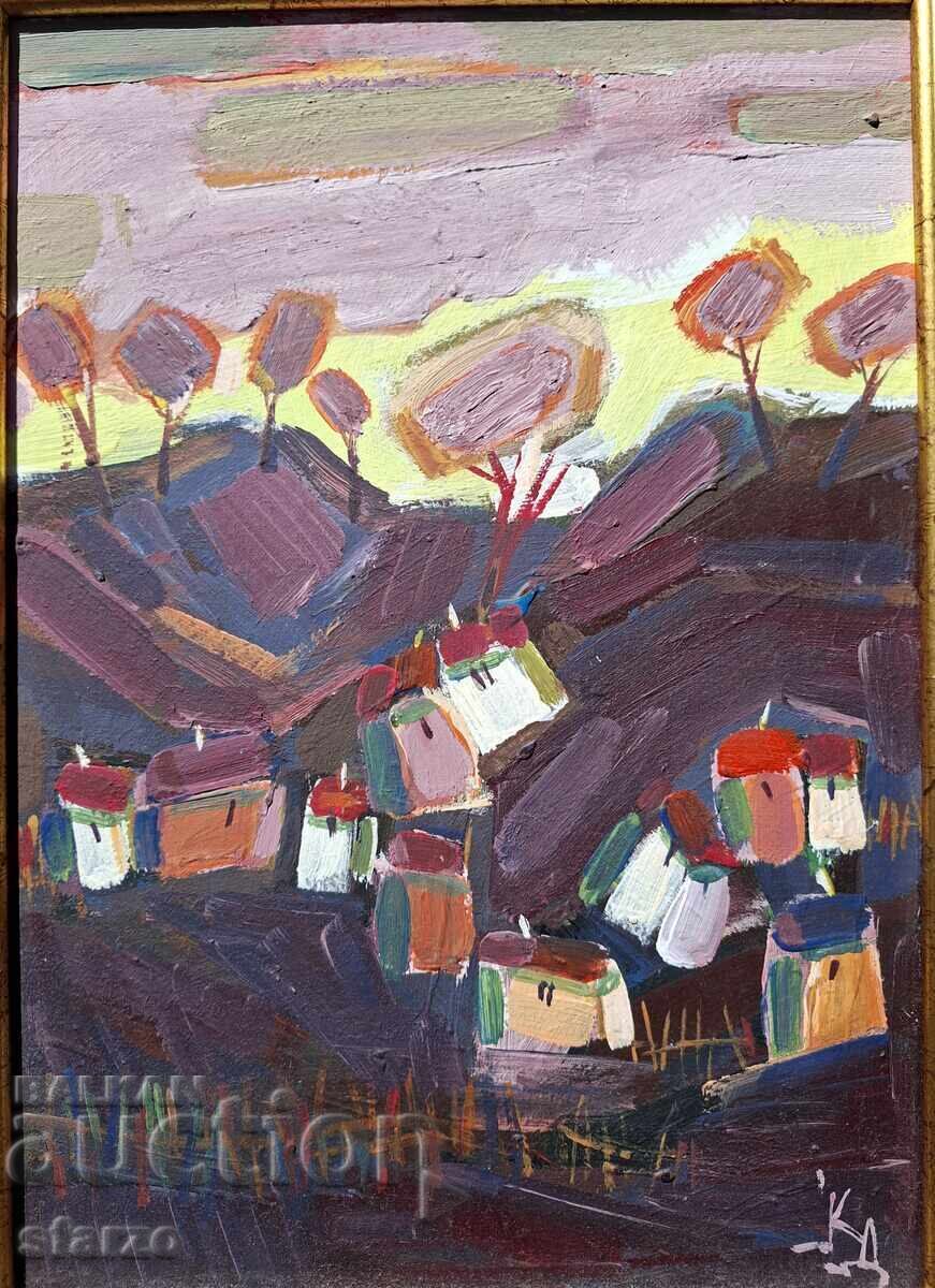 Delivery of Painting by Krasimir Krasi Doychev
