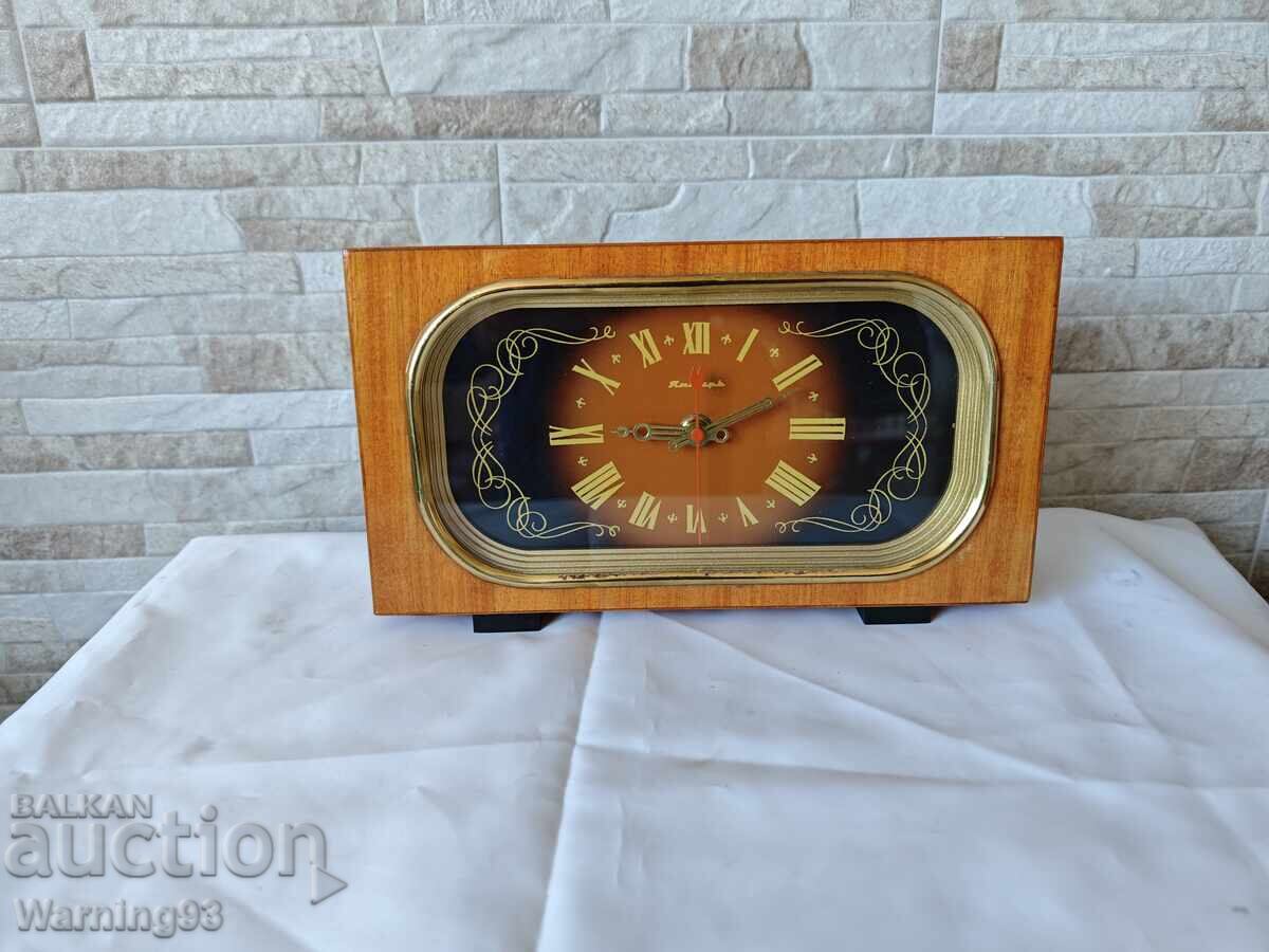 Ceas de șemineu cu cuarț - Yantar / Jantar - Antic - 1970 - 7 Ceas de șemineu cu cuarț - Yantar / Jantar - Antic - 1970 - 7