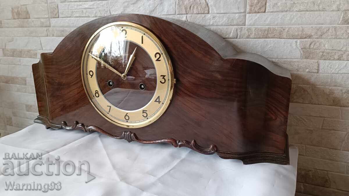 Παλιό ρολόι τζακιού - Junghans - Γερμανία - Αντίκα - 1970 - 6