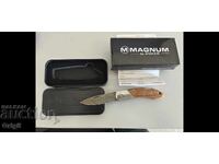 Cuțit din oțel damasc. Boker Magnum Caveman Damascus