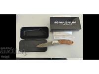 Μαχαίρι από ατσάλι Δαμασκού. Boker Magnum Caveman Damascus. Solingen