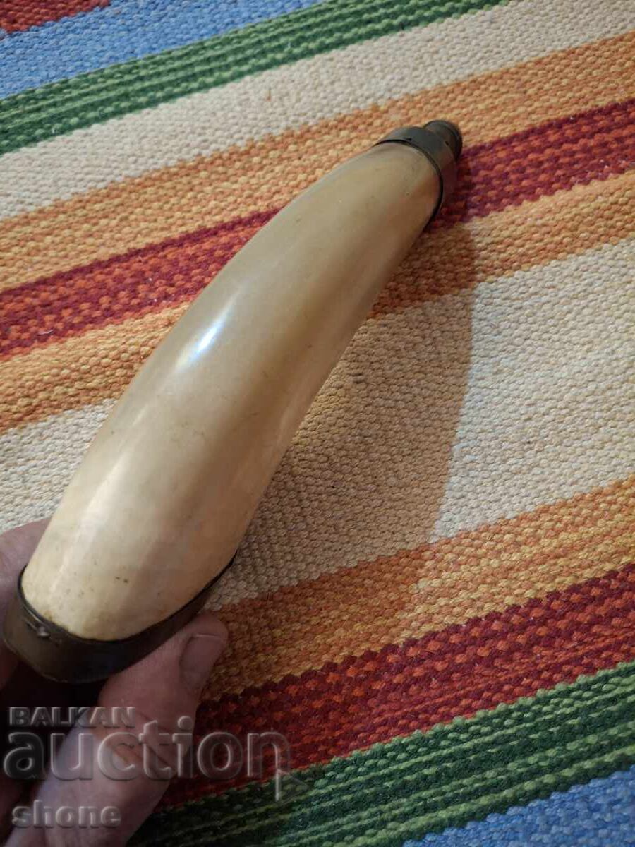 Powder flask for flintlock pistol, musket, rifle, boyliya - 5