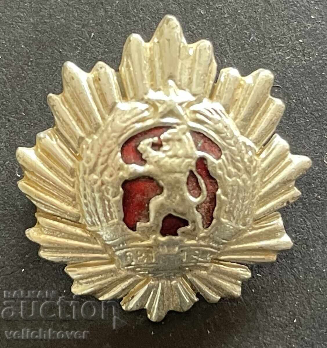 43214 Bulgaria miniature order PRB 2nd-3rd class silver-plated 43214 Bulgaria miniature order PRB 2nd-3rd class silver-plated