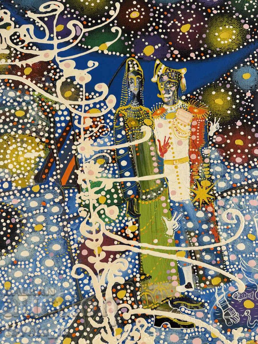 Auction Oil painting, canvas by Valentin Donchevski signed 94 Auction Oil painting, canvas by Valentin Donchevski signed 94