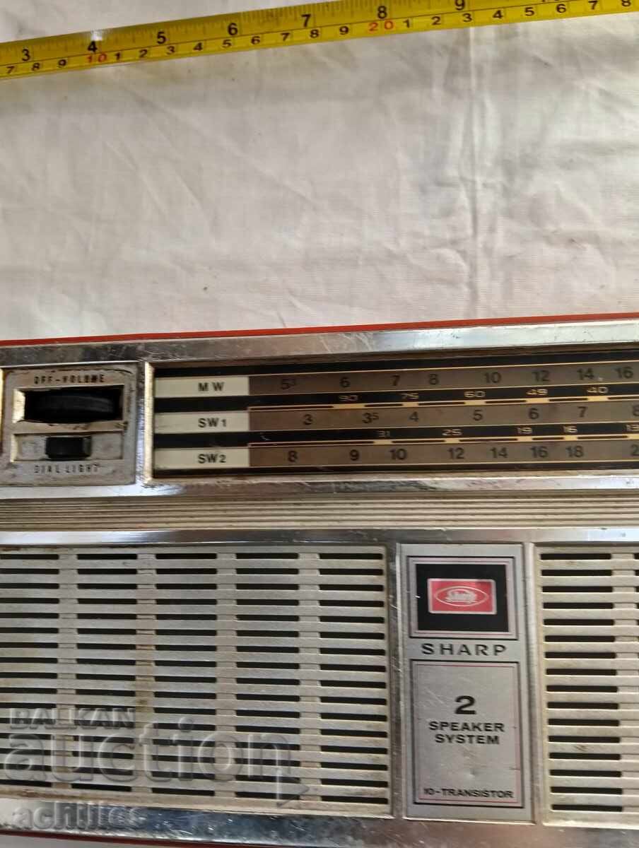 Japanese SHARP transistor with price € 10.00 | 19.56 BGN Japanese SHARP transistor with price € 10.00 | 19.56 BGN